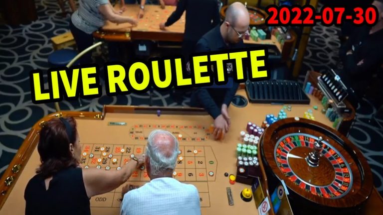LIVE ROULETTE ⚠️ in Hotel Casino & TABLE EXCLUSIVE ✔️ – 2022-07-31 – Roulette Game Videos