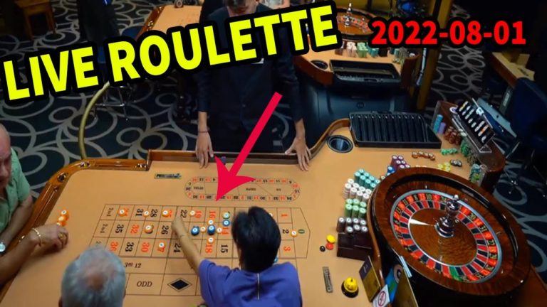 Two Tables Roulette LIVE IN CASINO Rounds light evening 2022-08-01 – Roulette Game Videos