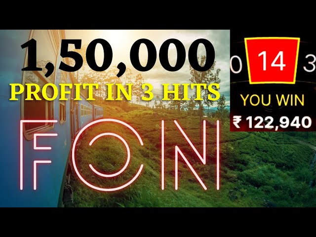 1,50,000 PROFIT IN 3 HITS | LIVE ROULETTE GAMEPLAY | @indianrouletteguru – Roulette Game Videos