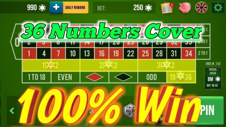 36 Numbers Cover 100% Win || Roulette Strategy To Win || Roulette Tricks – Roulette Game Videos