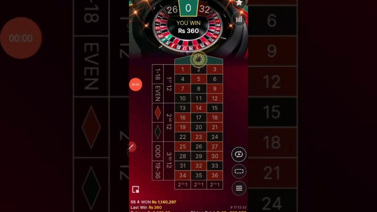 360$ Win On zero Number #casino #roulettewin #roulette #strategy #dozens #betting #liveroulette – Roulette Game Videos