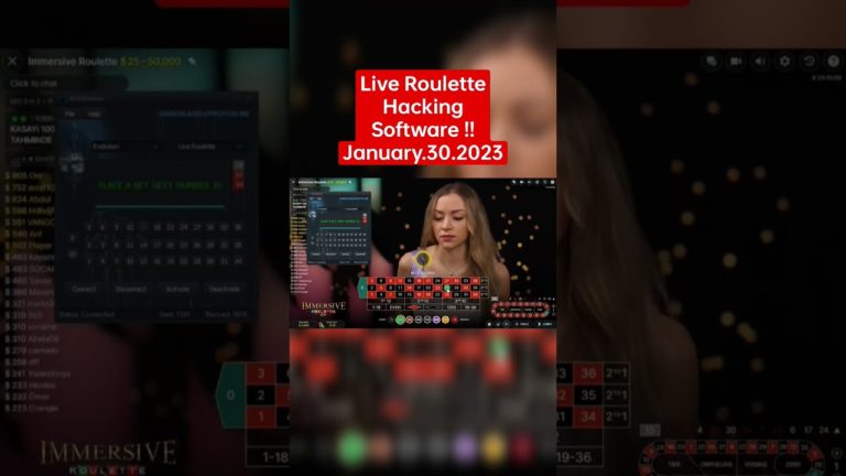Live Roulette Hacking Software !! #livecasinohacking #liveroulettehacking #roulettehackingsoftware – Roulette Game Videos