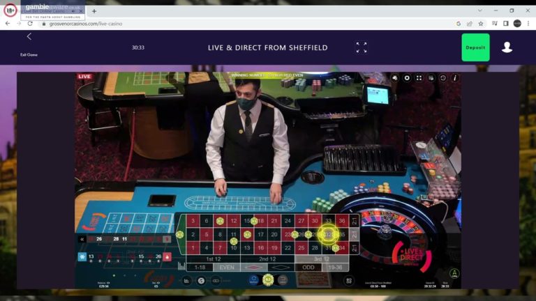 Live Roulette from Sheffield – Roulette Game Videos