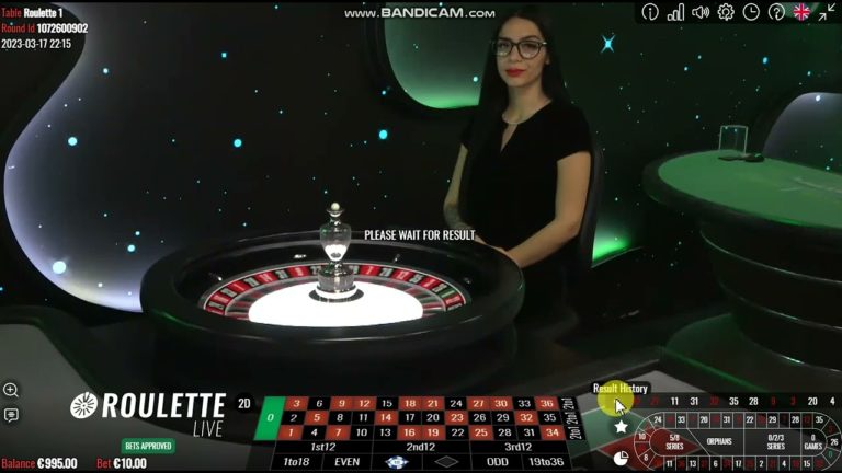 How I play live roulette as a professionally trained croupier ! – Roulette Game Videos