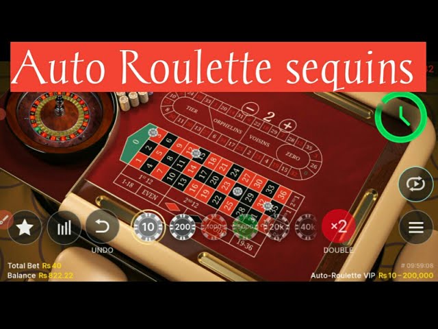Auto Roulette Zero Sequins #roulettewin #liveroulette – Roulette Game Videos