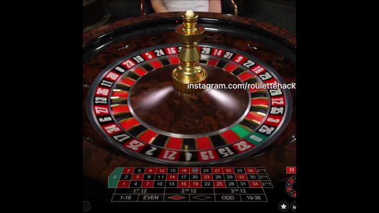 Secret roulette trick! 99.9% win rate on live roulette! (Big win) – Roulette Game Videos