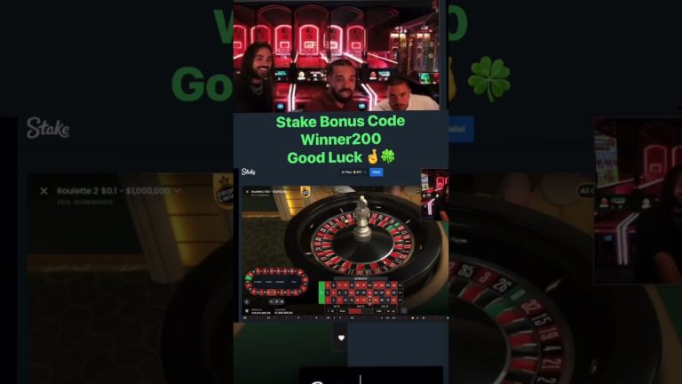 $2,160,000 Live Roulette Win By Drake!! Bonus Code Winner200 – Roulette Game Videos