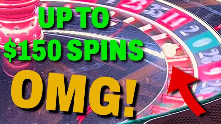 LIVE ROULETTE IN LAS VEGAS!! UP TO $150 SPINS PLAYING OUTSIDE!! – Roulette Game Videos