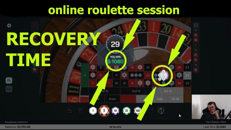 I tried to recover my loss vs. Online ROULETTE | Online Roulette Session | Online Roulette Strategy – Roulette Game Videos