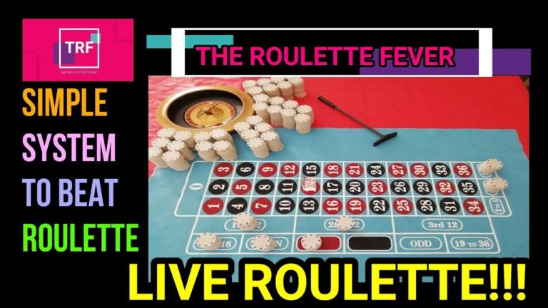 Simple System To Beat Roulette ♣ LIVE ROULETTE ♦ The Roulette Fever ♠ – Roulette Game Videos