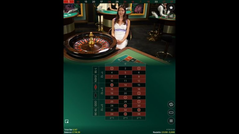 Evolution Live Roulette, £10 spins – Roulette Game Videos