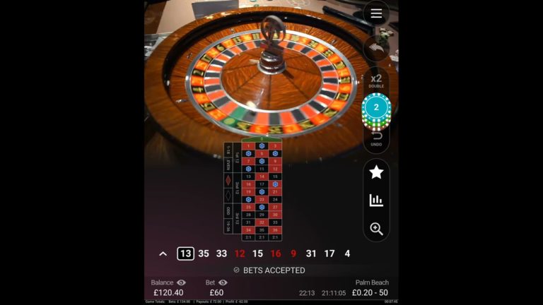 Live Roulette at Palm Beach ⛱️ Higher stakes & BIG WIN – Roulette Game Videos