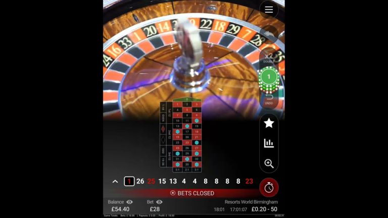 Live Roulette at Resorts world Birmingham… – Roulette Game Videos