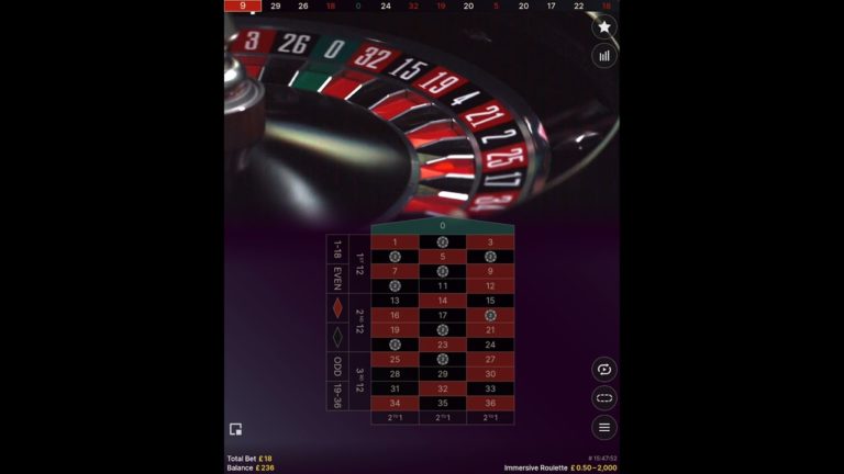 Live Roulette raising the stakes WIN – Roulette Game Videos