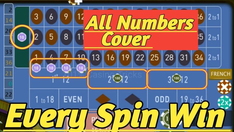 All Numbers Cover Roulette / Roulette Strategy TO Win / Roulette Tricks #money #casino #viral – Roulette Game Videos