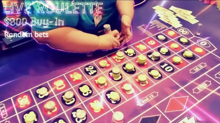 Live Roulette in OKLAHOMA | $800 Buy-In | KIOWA CASINO | Every bet I placed was Random – Roulette Game Videos