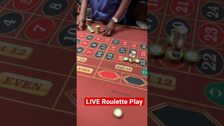 LIVE Roulette Play! #vegas #casino #casinofun #resortaworld – Roulette Game Videos