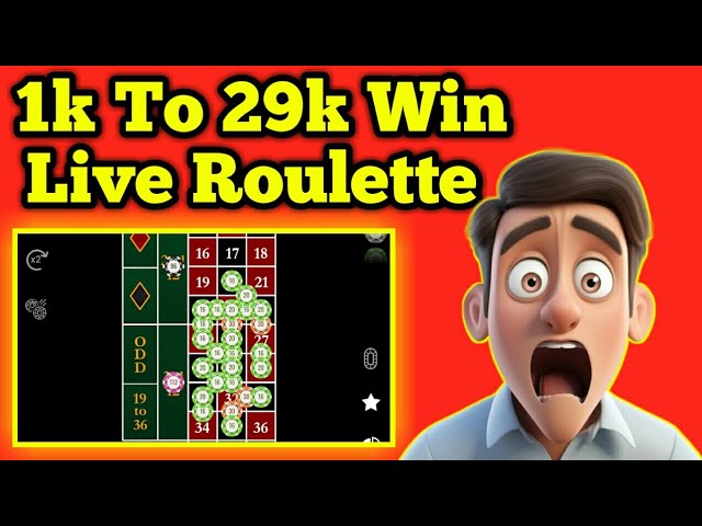 1k to 29k Live Roulette Win | Best Roulette Strategy | Roulette Tips | Roulette Strategy to Win – Roulette Game Videos