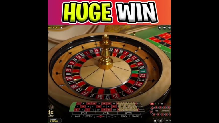 €50.000 LIVE ROULETTE SPIN MEGA BIG WIN OMG‼️ #shorts – Roulette Game Videos