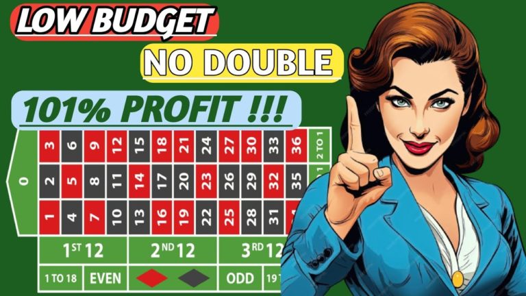 LOW BUDGET NO DOUBLE 101% PROFIT !! ROULETTE STRATEGY TO WIN / ROULETTE TRICKS #MONEY #CASINO – Roulette Game Videos
