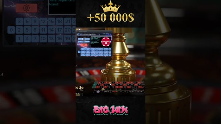 Live Roulette Big Win #Shorts #bigwin #hugewin #maxwin #drake #stake #stakecasino #crazytime #1xbet – Roulette Game Videos