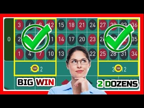 Introducing The Two Dozen Betting Strategy For Roulette ♣ THE GOLDEN WHEEL ♠ – Roulette Game Videos
