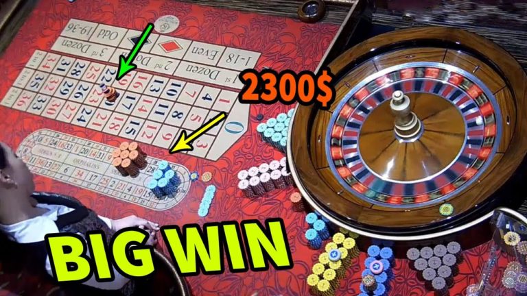 LIVE ROULETTE BIG WIN IN CASINO NEW SESSION MORNING MONDAY ✔️2023-12-25 – Roulette Game Videos