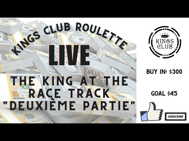 Live Casino – The King at the Race Track “Deuxième Partie” #liveroulette #casino #viral – Roulette Game Videos