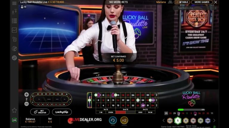 Lucky Ball Roulette Live from Playtech – Roulette Game Videos