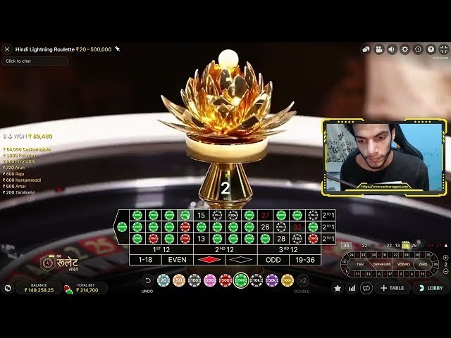 You Need to See This: Incredible 50,000rs Win at the Roulette Table! – Roulette Game Videos