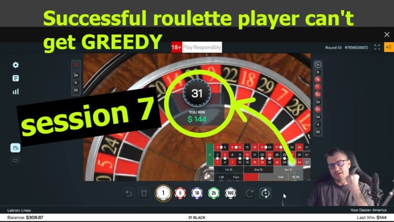 SESSION 7 | BUILDING the BANKROLL | Matrix Splits Roulette Strategy | BEST Roulette Strategy – Roulette Game Videos