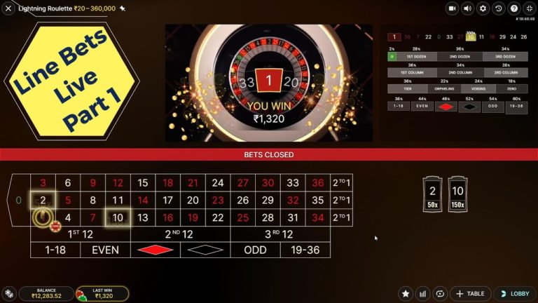 Balaa Live Gamer I Roulette Line Bets Strategy (Part – 1) I Quick Profits I Roulette Tricks I Wins – Roulette Game Videos