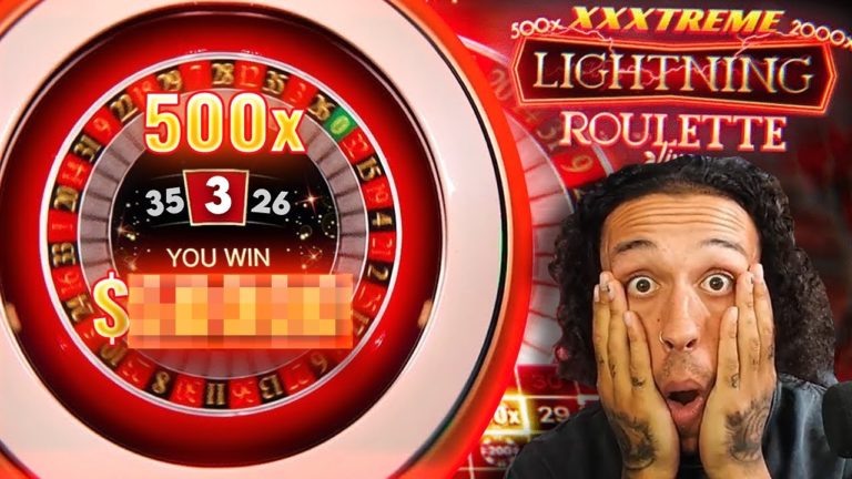 HUGE Cash Out From Hitting Lightning Multipliers On Live Roulette Table !! – Roulette Game Videos
