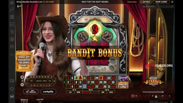 Sticky Bandits Roulette Live – Roulette Game Videos