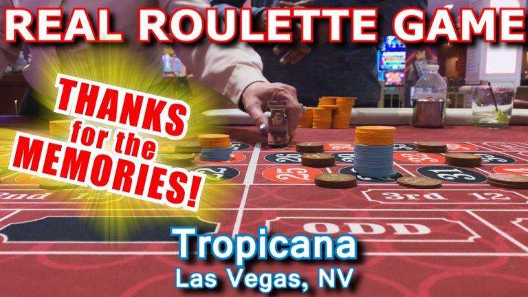 THE LAST ROULETTE GAME AT TROPICANA! – Live Roulette Game #36 – Las Vegas, NV – Inside the Casino – Roulette Game Videos